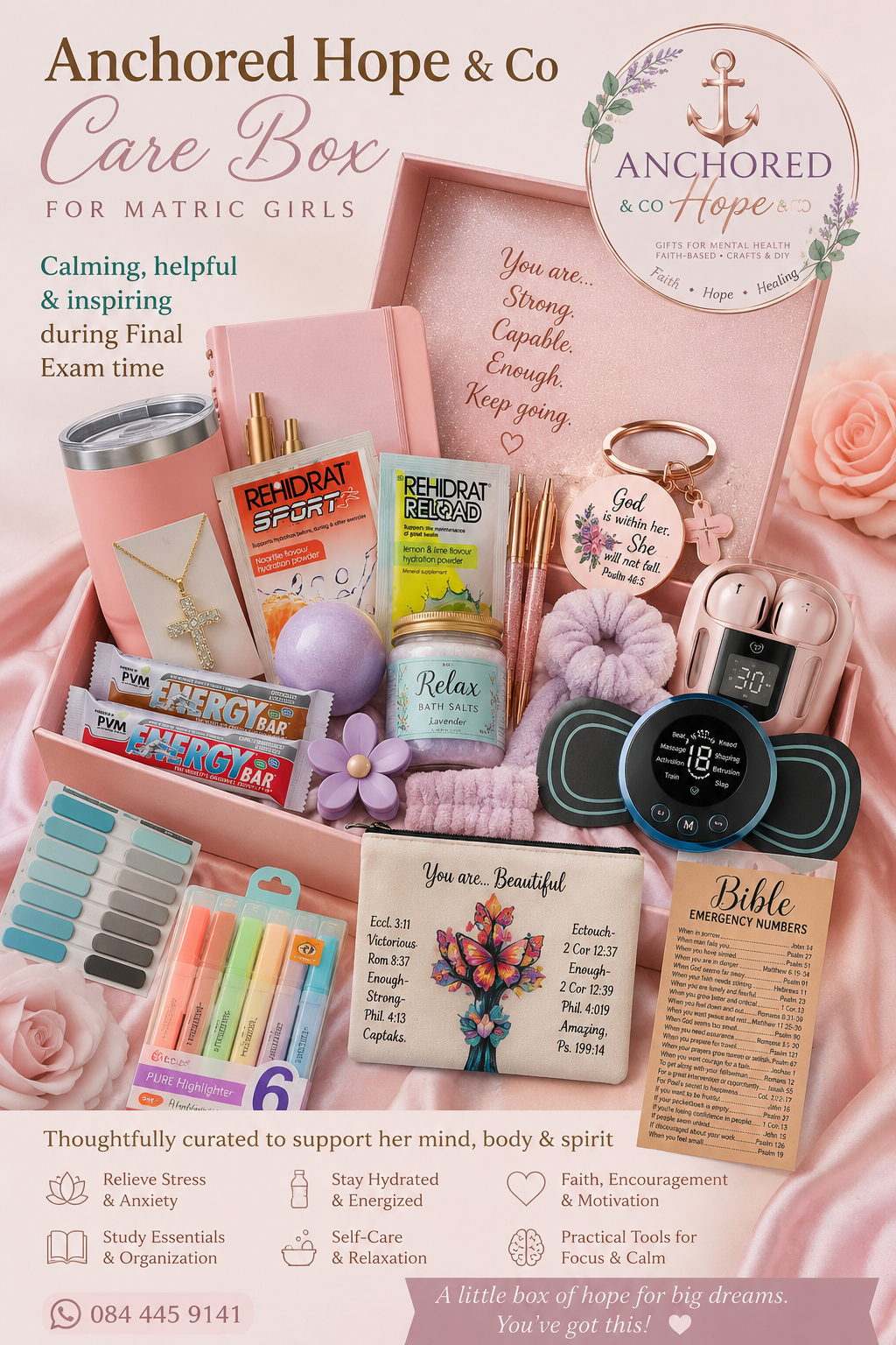 Matric Care Box for Girls gift box