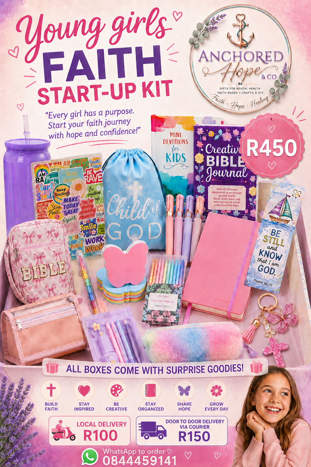 Young Girls Faith Start-Up Kit gift box
